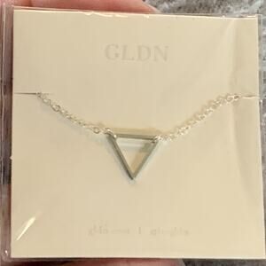 GLDN Sterling Silver Necklace Chain Dainty Geometric Quiet Luxury Jewelry